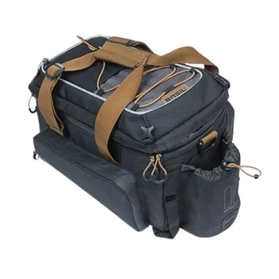 Afbeelding van Miles Trunkbag XL Pro 9 36L Bagagedragertas Black brown