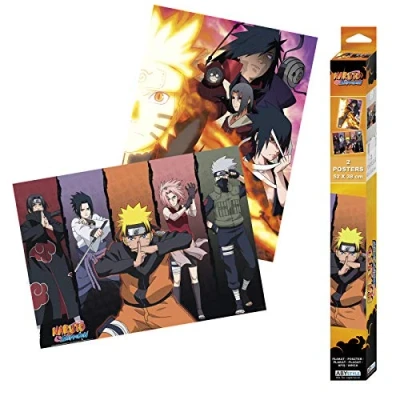 Afbeelding van NARUTO Groupes Set de 2 posters &#039;52x38&#039;