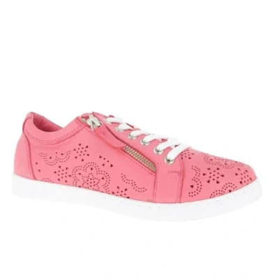 Afbeelding van Andrea Conti Dames koraalrood bottines maat 36