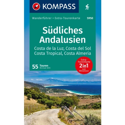 Afbeelding van KOMPASS Wanderführer Südliches Andalusien, Costa de la Luz, del Sol, Tropical und Almeria, 55 Touren mit Extra Tourenkarte: GPS Daten zum Download: 5950