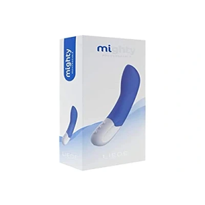 Afbeelding van G spot Vibrator Mighty van Liebe Oplaadbaar en hemelsblauw
