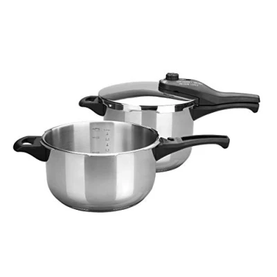 Afbeelding van Lacor Snelkookpan set Ø 22 cm 4 + 6 l
