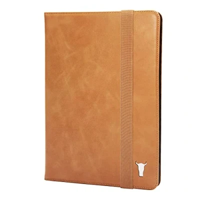 Afbeelding van TORRO Hoes Compatibel met iPad 10.9&quot; 10e Generatie Lederen 2022 Case Cover Standaardfunctie en Wake/Sleep Functie (Lichtbruin)