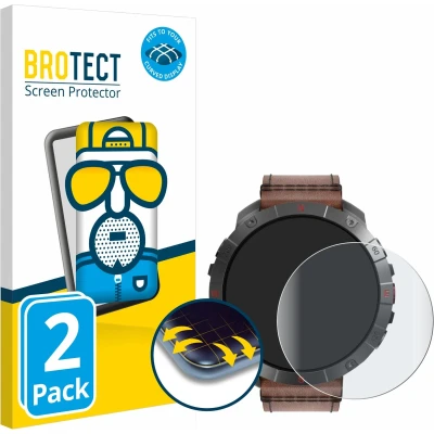 Afbeelding van BROTECT Screenprotector voor Polar Grit X2 Pro Titan Folie Beschermfolie matte volledig dekking (2 Stuks)