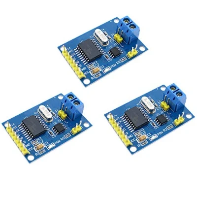Afbeelding van ZkeeShop 3 stuks MCP2515 CAN busmodule TJA1050 ontvanger SPI compatibel met Arduino 51 ARM MCU ontwikkelingsboard