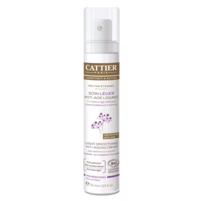 Afbeelding van Cattier Nectar Éternel Organic Gladmakende Anti Ageing Lichte Verzorging 50 ml