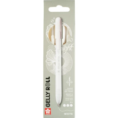 Afbeelding van Sakura Gelly Roll Retractable Classic Set 3(Wit)