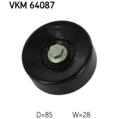 Afbeelding van SKF Geleiderol (poly) V riem VKM 64087