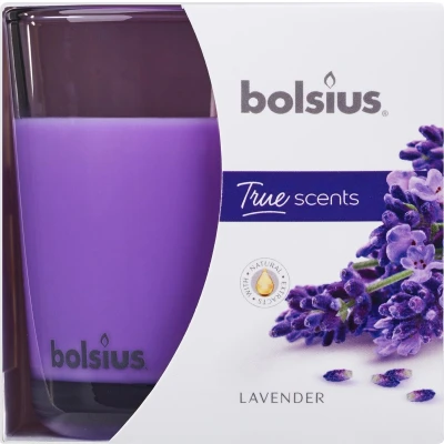 Afbeelding van Bolsius Geurglas 95/95 true scents lavender 1 stuks
