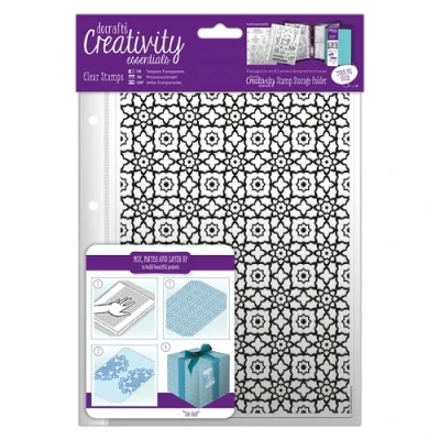 Afbeelding van A5 Clear Stamp Set (1pc) Moroccan Lattice