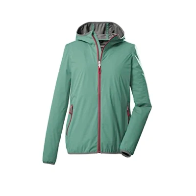 Afbeelding van killtec Women&#039;s 2 laags functioneel jack/outdoorjack met capuchon, opvouwbaar KOS 61 WMN JCKT, pistachio, 48, 39175 000