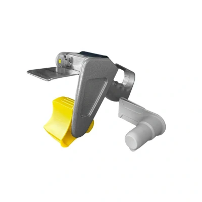 Afbeelding van Kortpack Ergonomische Tapedispenser 50mm Met Intrekbaar Mes Grijs (1 Stuk)