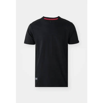 Afbeelding van Alpha Industries Label Unisex Tshirt print, Maat: XS, Black