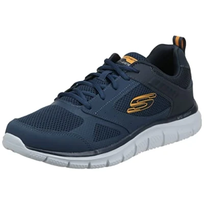 Afbeelding van Skechers Track Syntac heren sportschoenen blauw Maat: 42