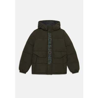Afbeelding van Jack &amp; Jones Junior Jcospeed Puffer Winterjas voor kinderen, Maat: 164, Olive