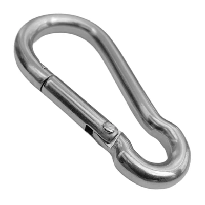 Afbeelding van RVS Karabijnhaak 4 x 40 mm (10 stuks) 316