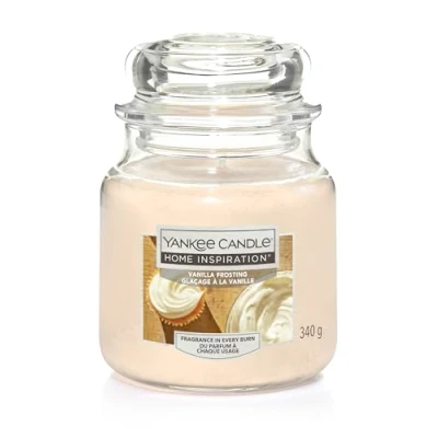 Afbeelding van Yankee Candle Home Inspiration Vanilla Frosting Medium Jar