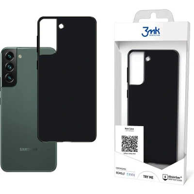 Afbeelding van Samsung Galaxy S22+ 5G 3mk Matt Case black