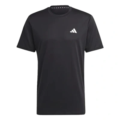 Afbeelding van adidas Heren Train Essentials Training Tee, Black/White, 4XL Tall