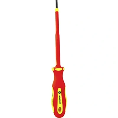 Afbeelding van TOOLCRAFT SL 4.0 VDE, Elektronica en fijnmechanica, Werkplaats Platte schroevendraaier Koplengte: 100 mm