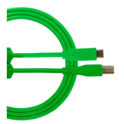 Afbeelding van UDG USB 2.0 C B Green Straight 1,5 m (U96001GR) Kabel voor DJs