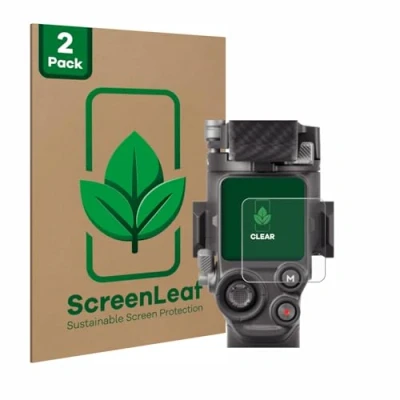 Afbeelding van ScreenLeaf Screenprotector voor DJI RS 4 Pro Duurzame schermbescherming Folie Beschermfolie transparant (2 Stuks)
