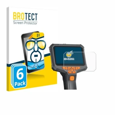 Afbeelding van BROTECT Screenprotector voor Teslong NTS 430 Folie Beschermfolie transparant (6 Stuks)