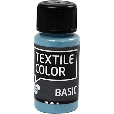 Afbeelding van Creativ Company Textile Color Semi dekkende Textielverf Pigeon Blue, 50ml