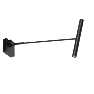 Afbeelding van Lucide WYGO Wandlamp LED Dimb. Zwart