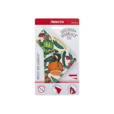 Afbeelding van 10x Geocover Aristo incl. geodriehoek 16cm Tropic Life
