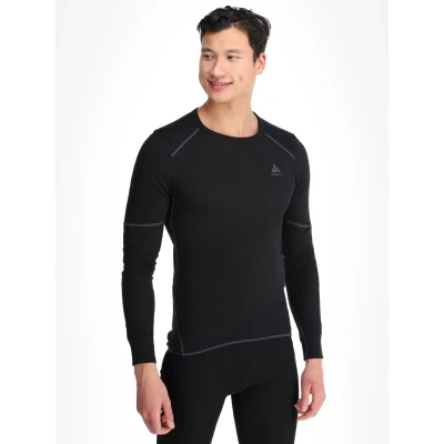 Afbeelding van Ondershirt Odlo Men BL Top Crew Neck LS Active X Warm Eco Black L