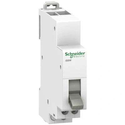 Afbeelding van Schneider electric icm 2 standenschakelaar polig 20a lastschakelaar aan uitschakelaar schroefaansluiting a9e18071