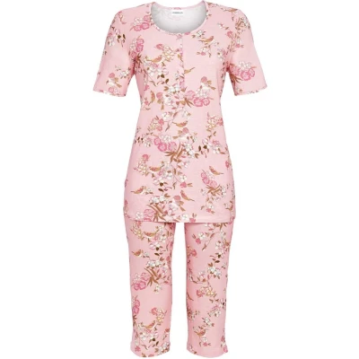 Afbeelding van Roze pyjama Ringella bloesem Maat 42