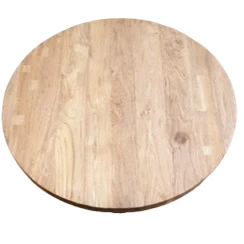 Afbeelding van Teak Solid Round Table Top 150