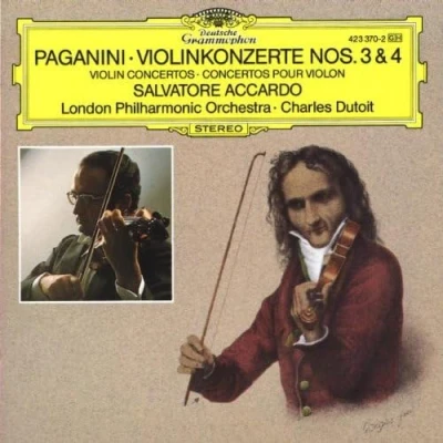 Afbeelding van Paganini: Violin Concertos no 3 &amp; 4 / Accardo, Dutoit