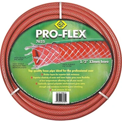Afbeelding van C.K Pro Flex G762530 Tuinslang Rood 13 mm 30 m 1/2 inch 1 stuk(s)