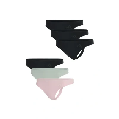 Afbeelding van adidas Sportswear 6 PACK String, Dames, Maat: Large, Assorted
