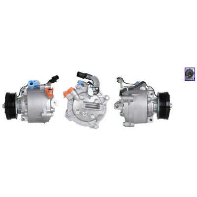 Afbeelding van LUCAS ACP01108 AC Compressor PAG 46 R134a MITSUBISHI: ASX SUV (GA0) 1.6 MIVEC, LPG 2010