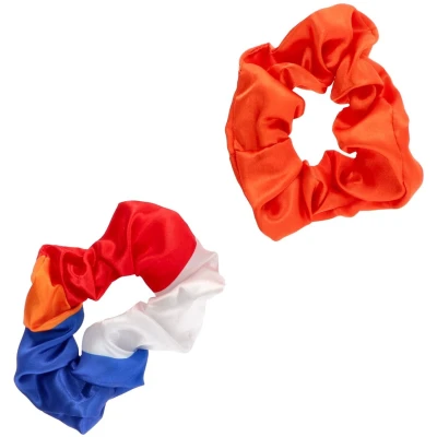 Afbeelding van Scrunchies Holland Oranje, Rood, Wit Blauw Set van 2 stuks