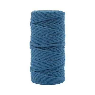 Afbeelding van Vaessen Creative Macrame Touw Donkerblauw 3mmx100m