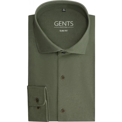 Afbeelding van Gents Uni groen 4 way stretch Maat 3XL