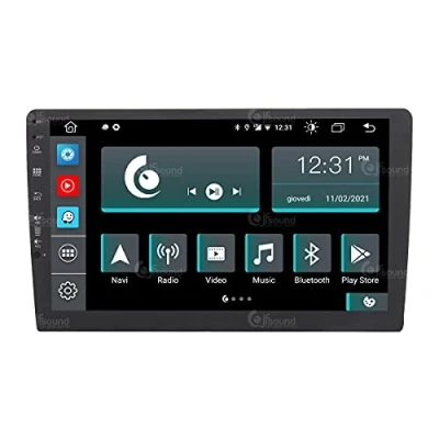 Afbeelding van Universeel autoradio 2DIN Android GPS Bluetooth WiFi Dab USB Full HD Touchscreen Display 10&quot; Easyconnect Processor 8core Stembediening