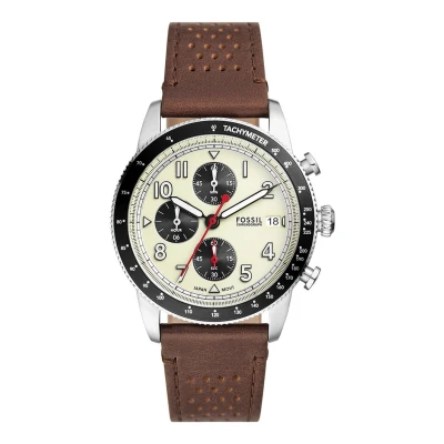 Afbeelding van Fossil heren Sport Tourer horloge FS6042 in de kleur Bruin