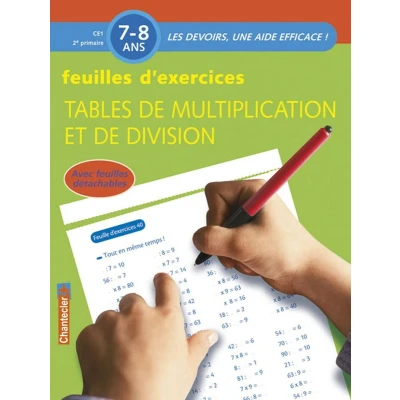 Afbeelding van Les devoirs Feuilles d&#039;ex. multiplication / division (7 8 a.)