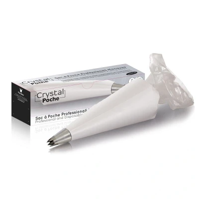 Afbeelding van Martellato Wegwerp Spuitzak 55cm Transparant 100 stuks