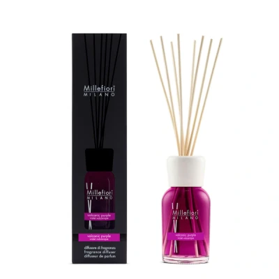 Afbeelding van Millefiori Milano REED Diffuser Volcanic Purple Kamerparfum, Maat: 250 ml,