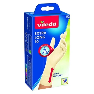 Afbeelding van Vileda Extra Long Handschoenen 10 Stuks