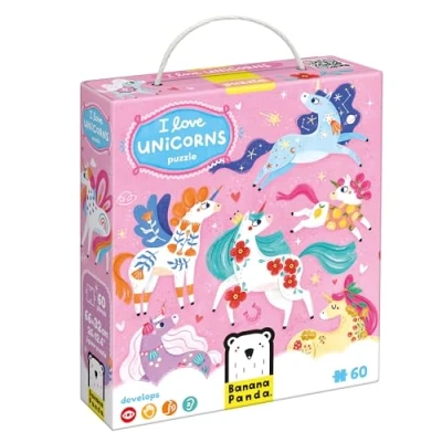 Afbeelding van I Love Unicorns Puzzle 4+ Floor