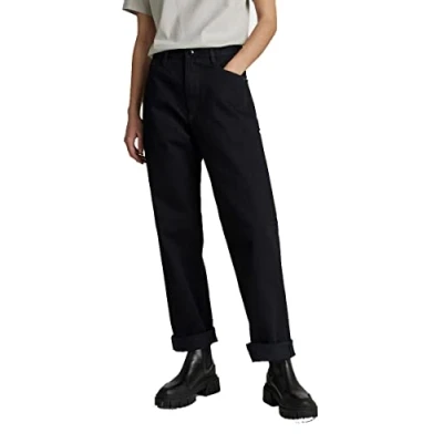 Afbeelding van G STAR RAW Dames Type 89 Loose Jeans, Zwart (Pitch Black D182 A810), 26W / 32L