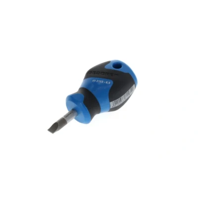 Afbeelding van Gedore 3 C schroevendraaier tbv zaagsnede schroeven, kort model 2153 6,5